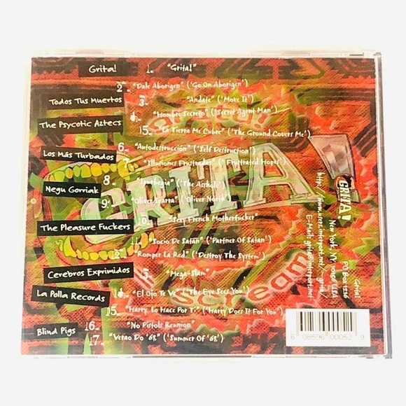 CD Various - Greê-Tah=Scream - Picture 2 of 2